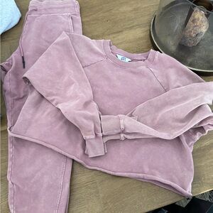 Joylab (Target) acid washed terry set